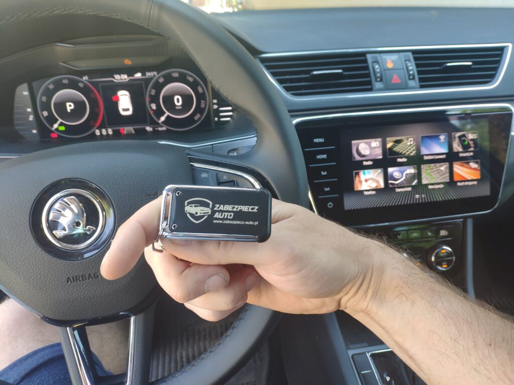 skoda scout zabezpieczenie antykradzieżowe