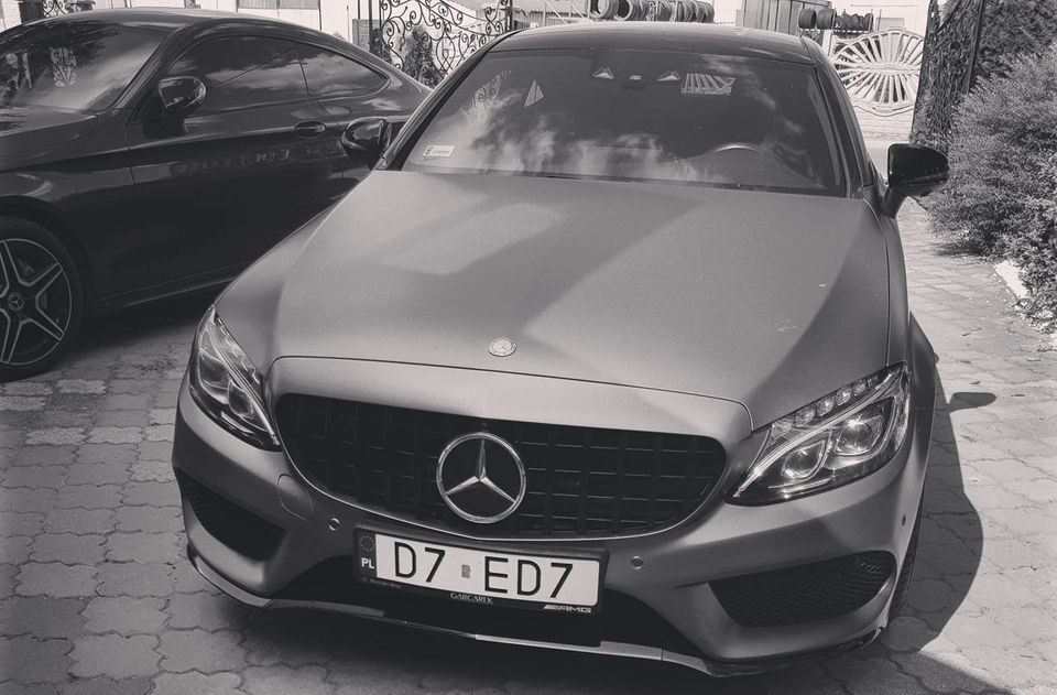 WIDEO - Kradzież Mercedes C43 AMG Coupe