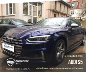 Audi S5 - Dodatkowe Zabezpieczenie Antykradzieżowe