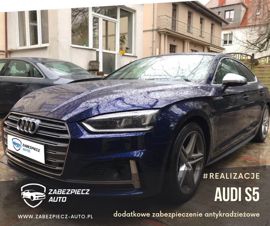 Audi S5 - Dodatkowe Zabezpieczenie Antykradzieżowe