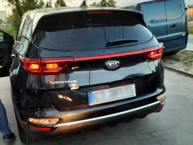 skradzione auto kia sportage