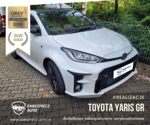Toyota Yaris GR - Dodatkowe Zabezpieczenie Antykradzieżowe CanLock