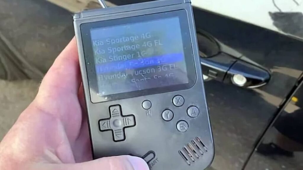 Sprzęt do kradzieży na gameboya
