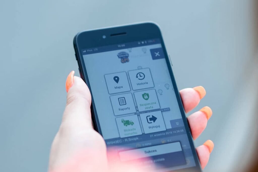 Zabezpieczenie antykradzieżowe - aplikacja mobilna