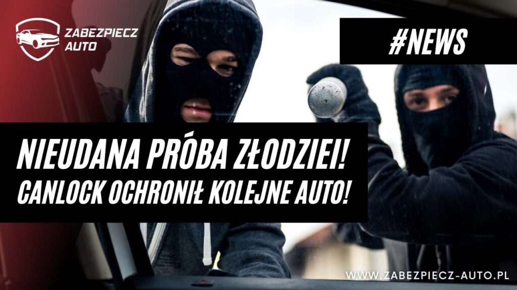Nieudana kradzież Range Rover Sport