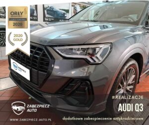 Audi Q3 - dodatkowe zabezpieczenie antykradzieżowe CanLock