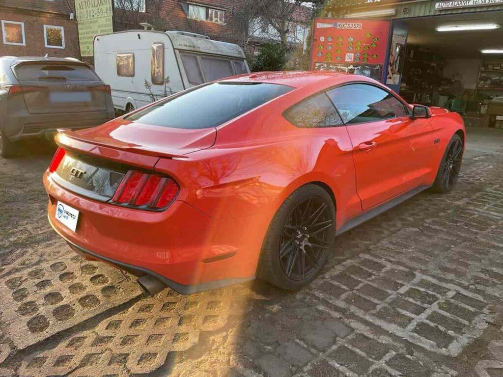 Ford Mustang GT - dodatkowe zabezpieczenie antykradzieżowe CanLock