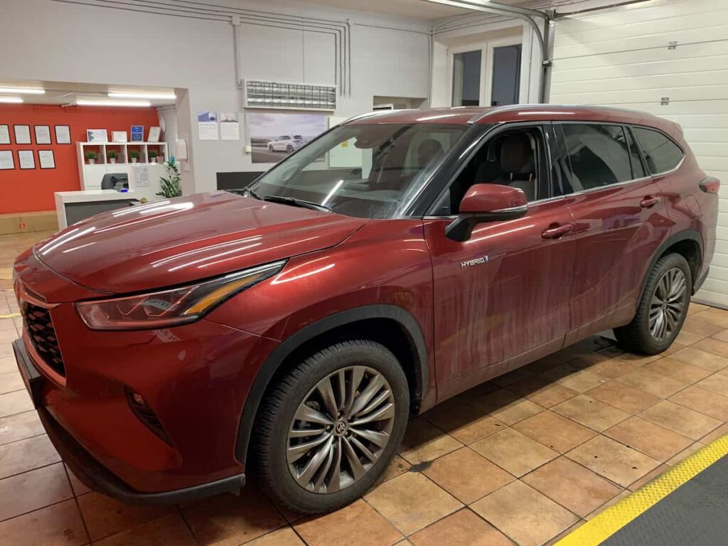 Toyota Highlander Hybrid - zabezpieczenie antykradzieżowe CanLock