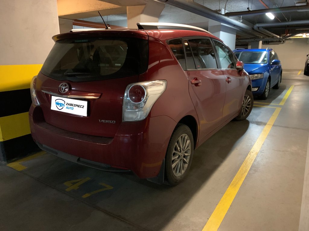 Toyota Verso - dodatkowe zabezpieczenie antykradzieżowe CanLock