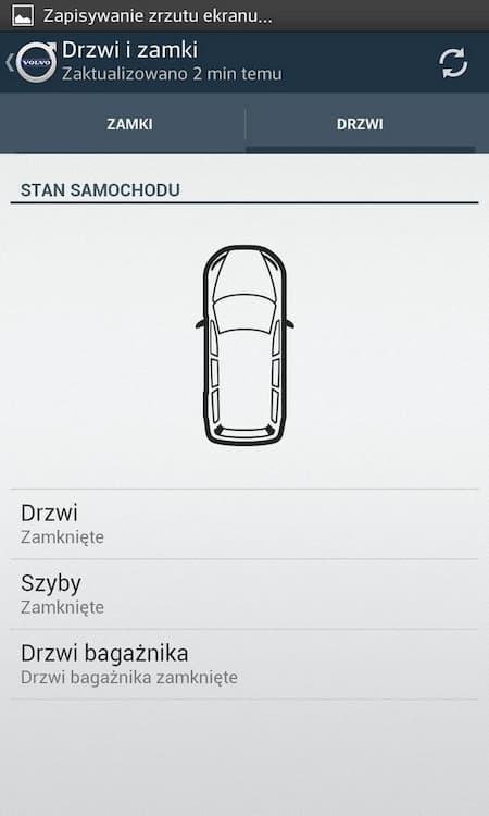 Zabezpieczenie antykradzieżowe do Volvo - aplikacja Volvo on Call