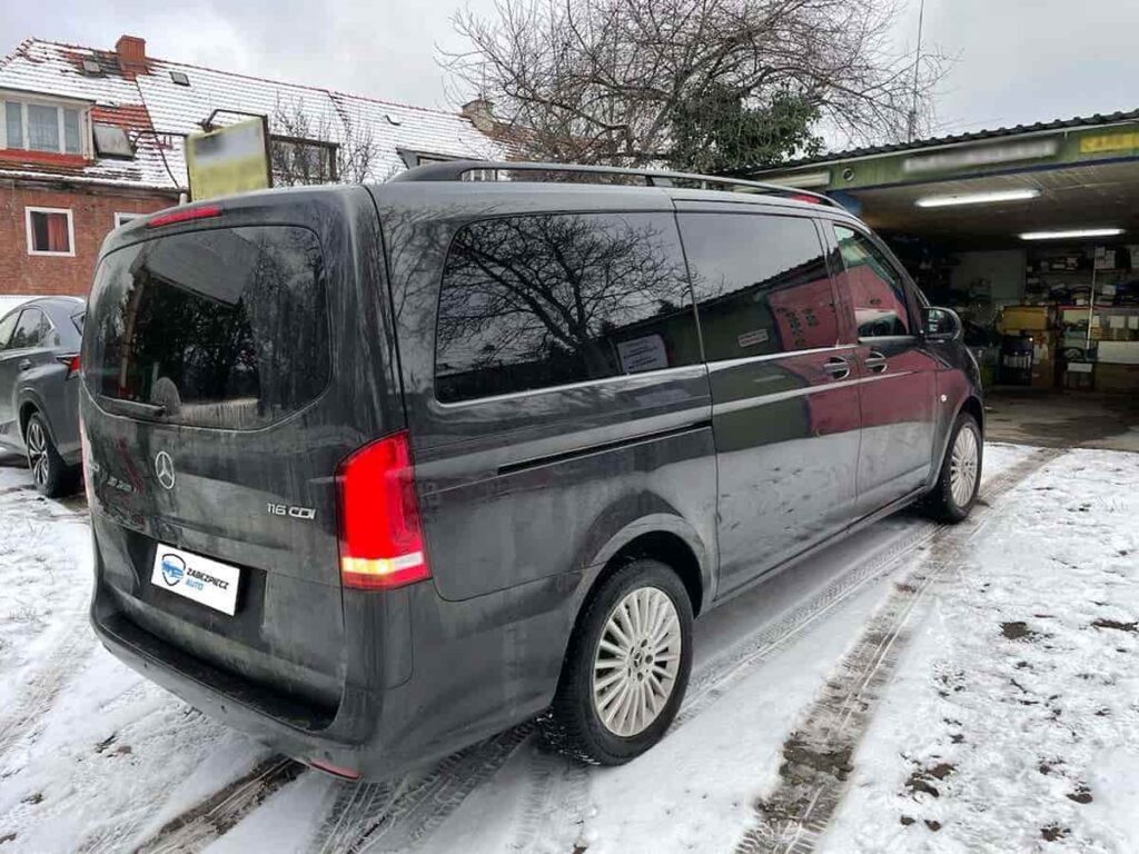 Mercedes Vito - dodatkowe zabezpieczenie antykradzieżowe Canlock 