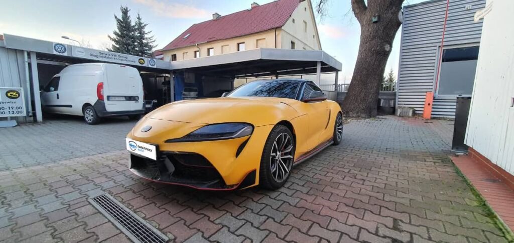 Toyota Supra - dodatkowe zabezpieczenie antykradzieżowe CanLock