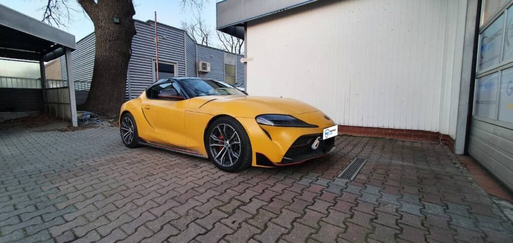 Toyota Supra - dodatkowe zabezpieczenie antykradzieżowe CanLock