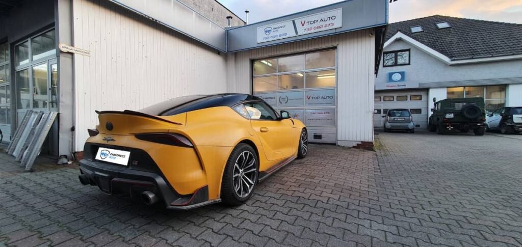 Toyota Supra - dodatkowe zabezpieczenie antykradzieżowe CanLock
