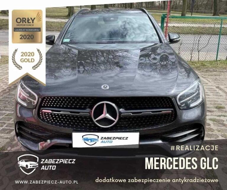 Mercedes GLC - dodatkowe zabezpieczenie antykradzieżowe CanLock