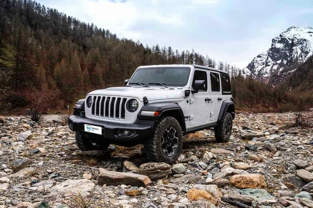 Jeep Wrangler 4XE - dodatkowe zabezpieczenie antykradzieżowe CanLock