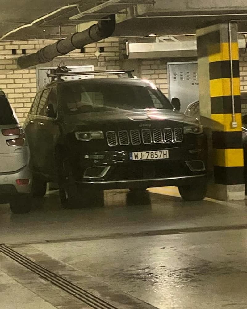 Kradzież samochodu - auto Jana Błachowicza.