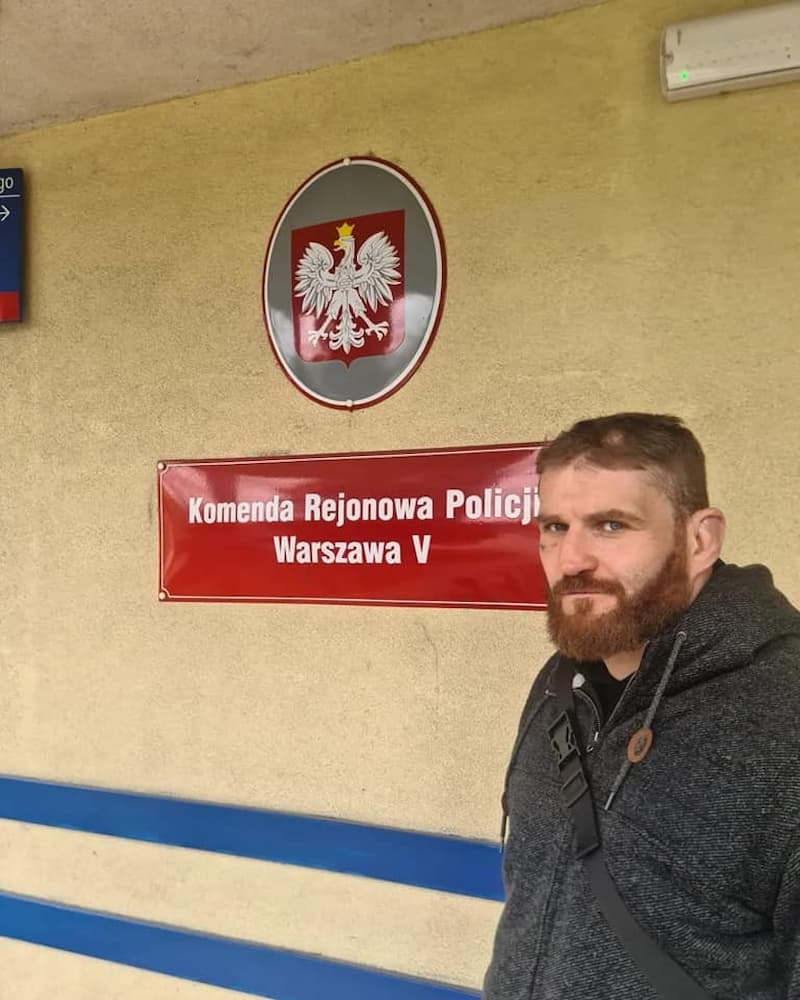 Kradzież samochodu - Jan Błachowicz ofiarą