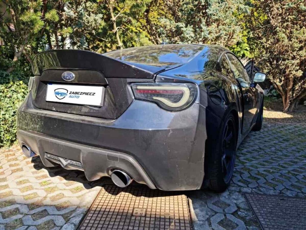 Subaru BRZ - dodatkowe zabezpieczenie antykradzieżowe CanLock