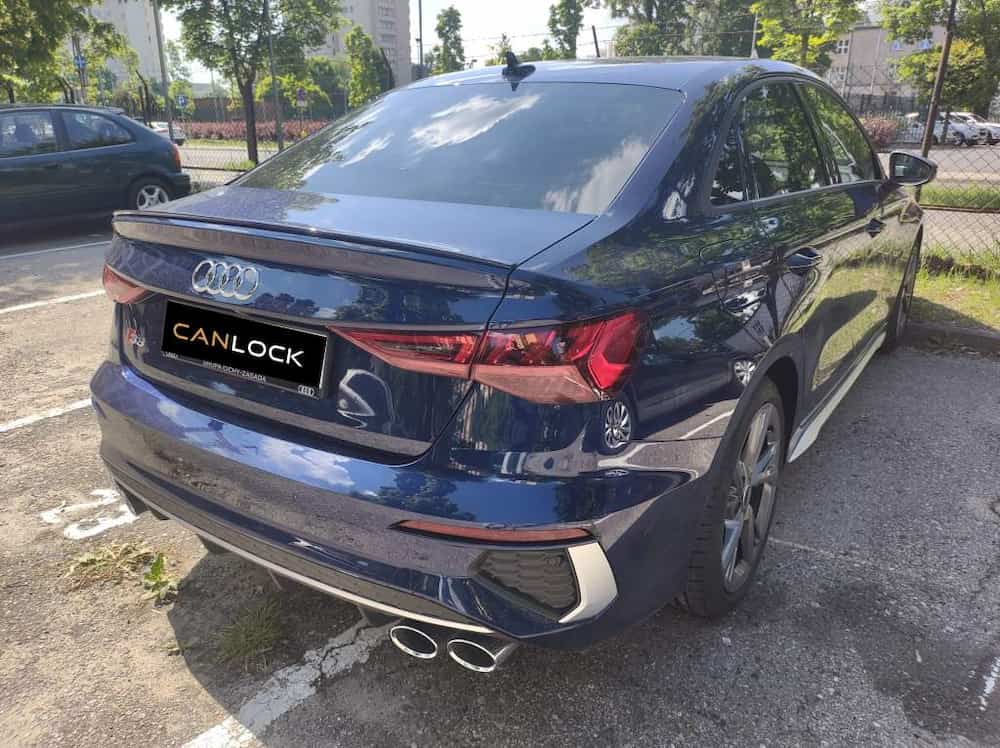 Audi S3 - dodatkowe zabezpieczenie antykradzieżowe CanLock