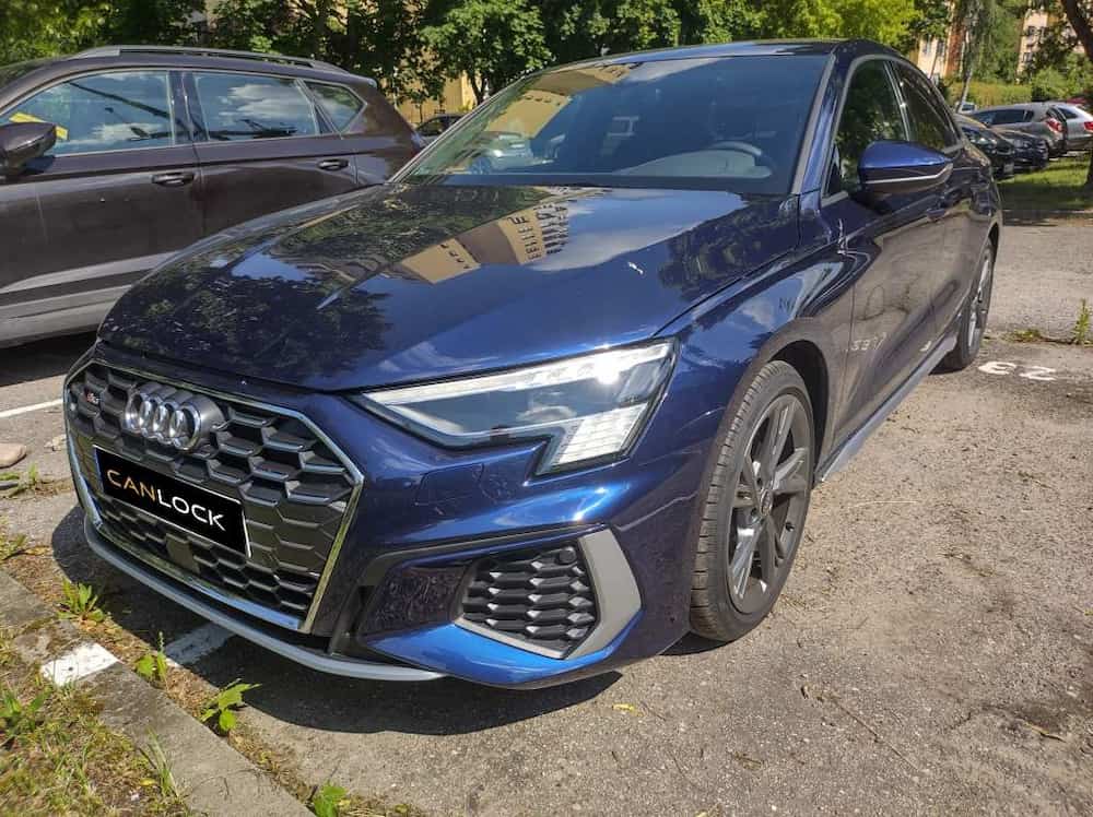 Audi S3 - dodatkowe zabezpieczenie antykradzieżowe CanLock