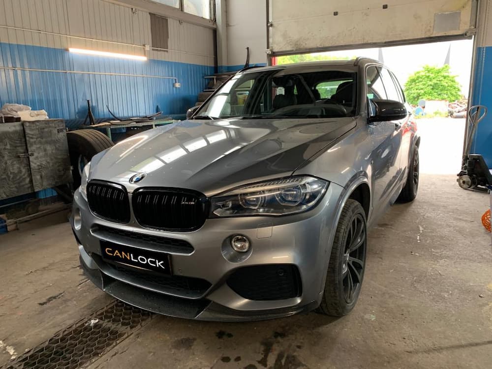 BMW X5 - dodatkowe zabezpieczenie antykradzieżowe CanLock