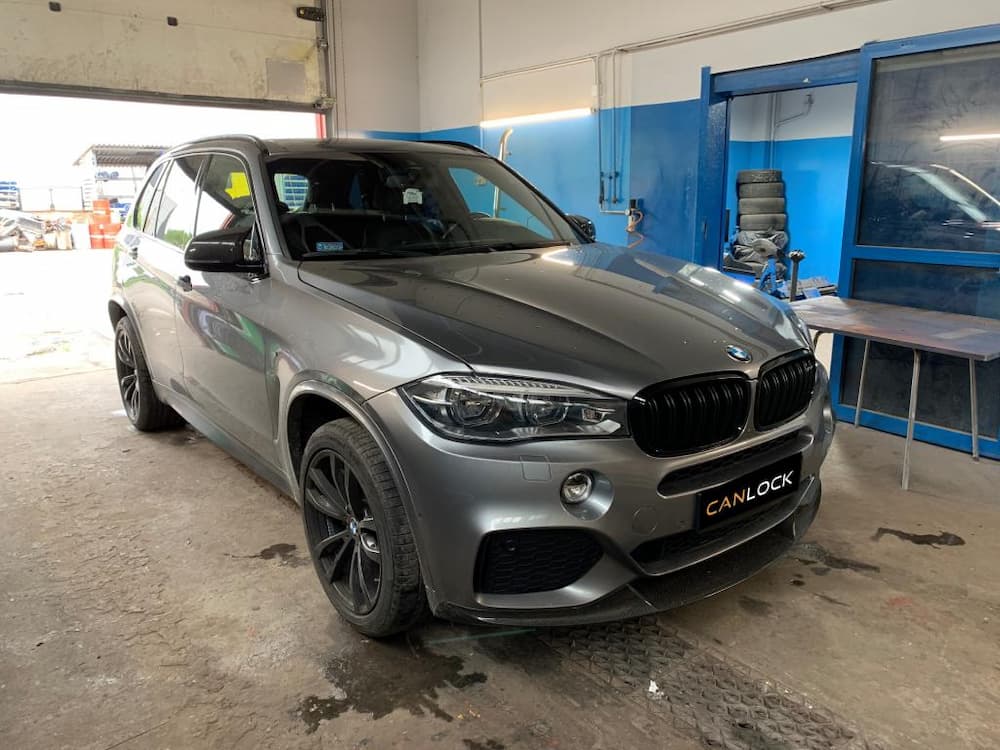 BMW X5 - dodatkowe zabezpieczenie antykradzieżowe CanLock