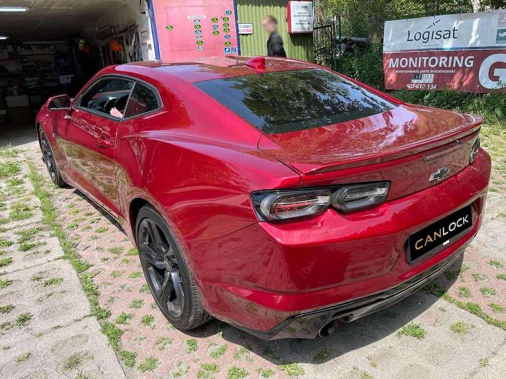 Chevrolet Camaro - zabezpieczenie antykradzieżowe CanLock