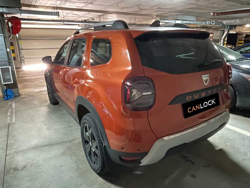 Dacia Duster 2022 - dodatkowe zabezpieczenie antykradzieżowe CanLock
