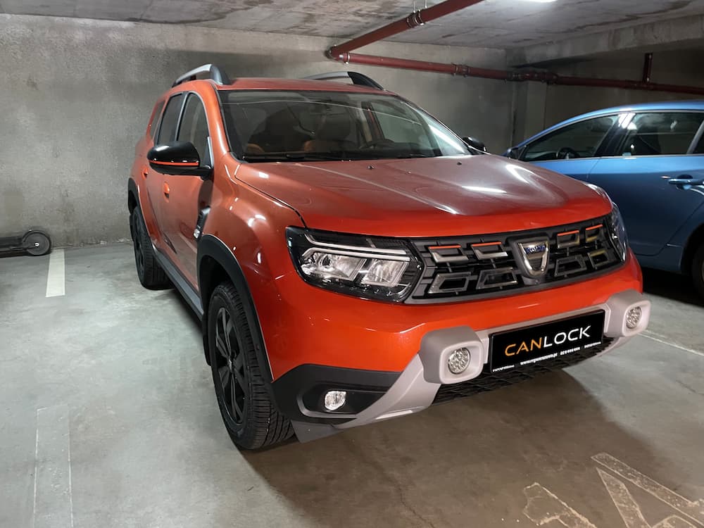 Dacia Duster 2022 - dodatkowe zabezpieczenie antykradzieżowe CanLock
