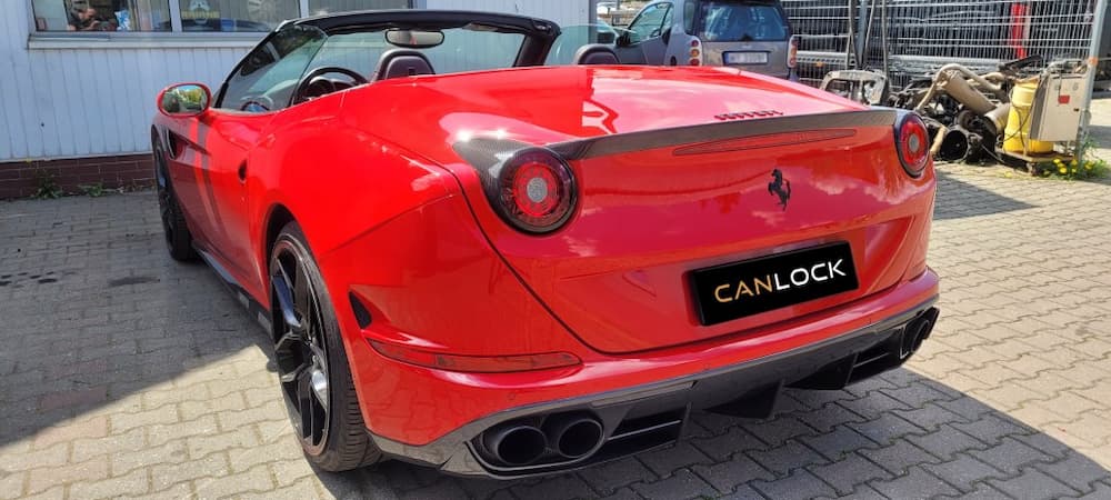 Ferrari California T - zabezpieczenie antykradzieżowe CanLock
