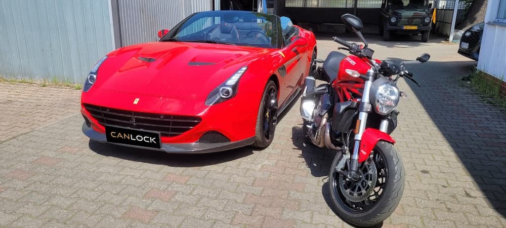 Ferrari California T - zabezpieczenie antykradzieżowe CanLock