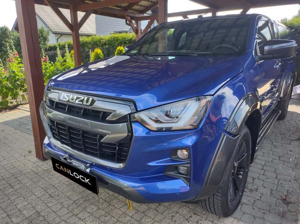 Isuzu D-Max - dodatkowe zabezpieczenie antykradzieżowe CanLock
