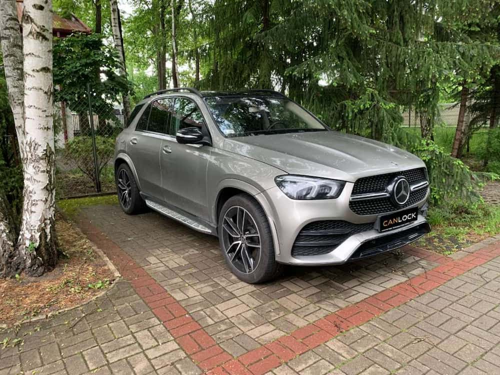 Mercedes GLE - dodatkowe zabezpieczenie antykradzieżowe CanLock