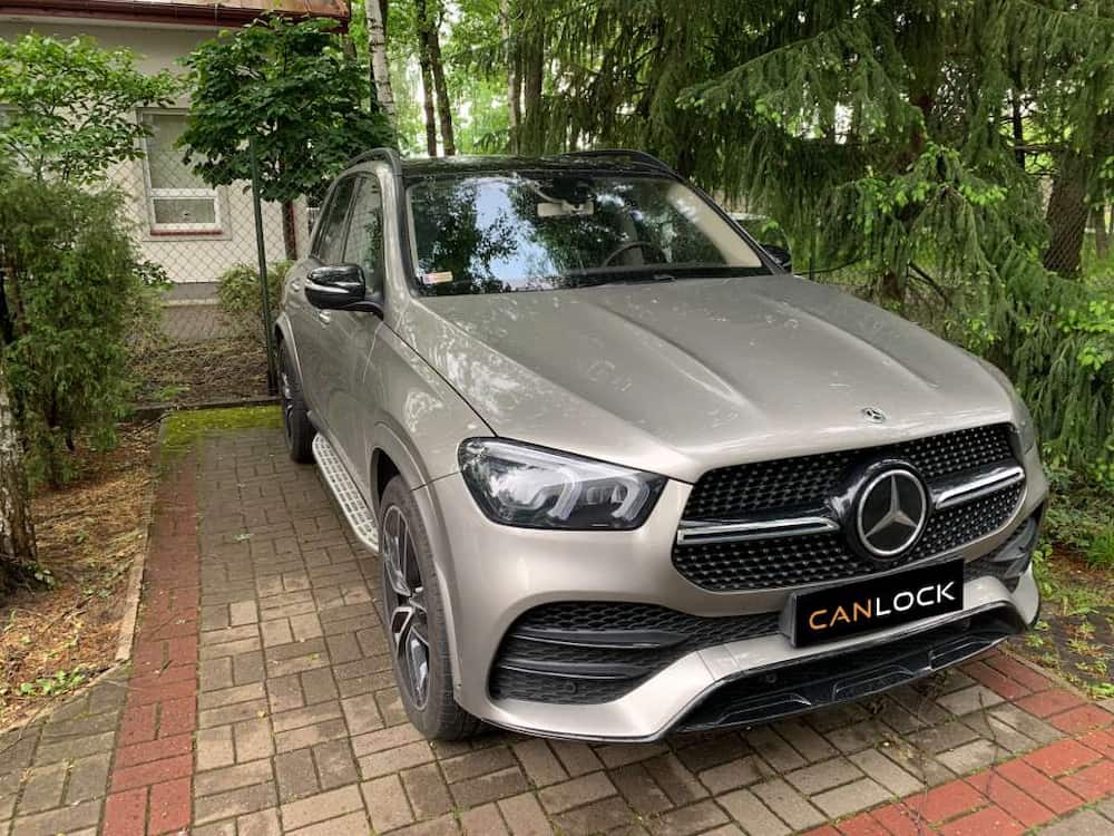 Mercedes GLE - dodatkowe zabezpieczenie antykradzieżowe CanLock