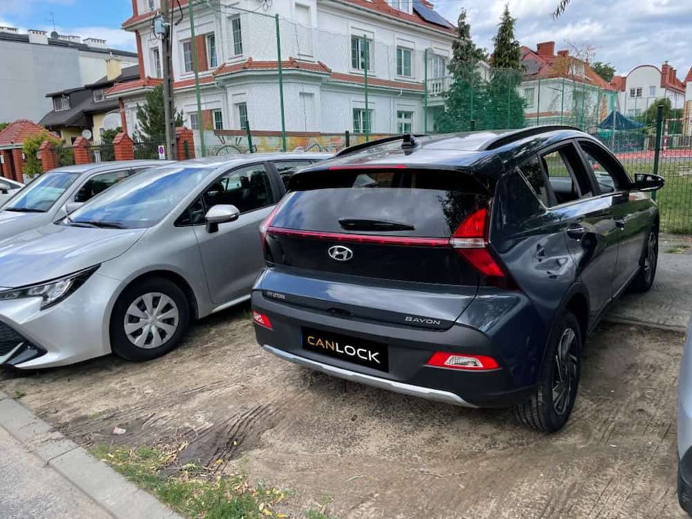 Hyundai Bayon - zabezpieczenie antykradzieżowe CanLock