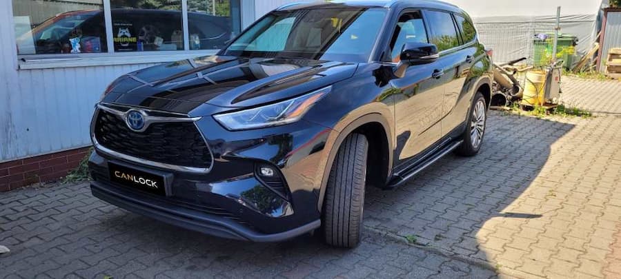 Toyota Highlander Hybrid- Zabezpieczenie Antykradzieżowe CanLock