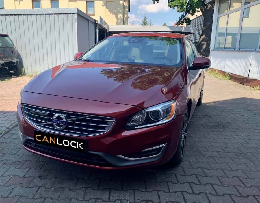 Volvo S60 - zabezpieczenie antykradzieżowe CanLock