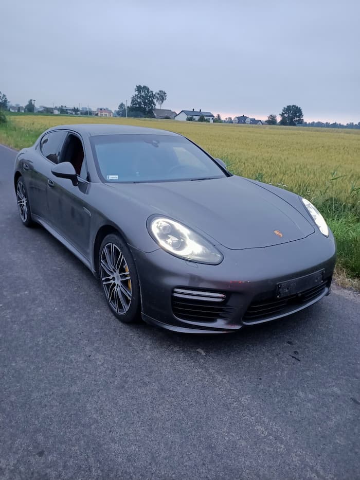 Skradzione Porsche Panamera
