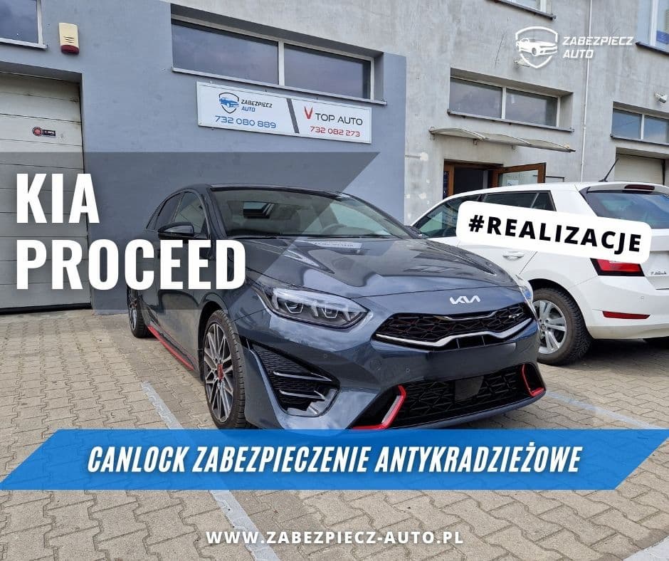 Nowa KIA ProCeed – zabezpieczenie antykradzieżowe CANLOCK