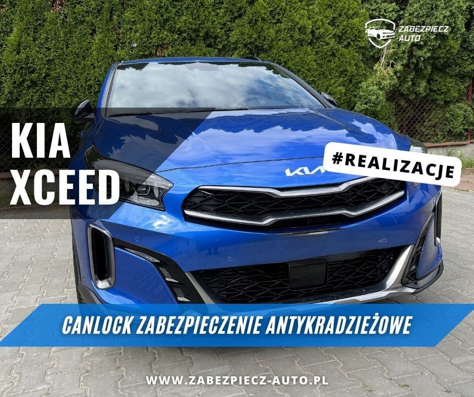 Nowa Kia XCeed – zabezpieczenie antykradzieżowe CANLOCK