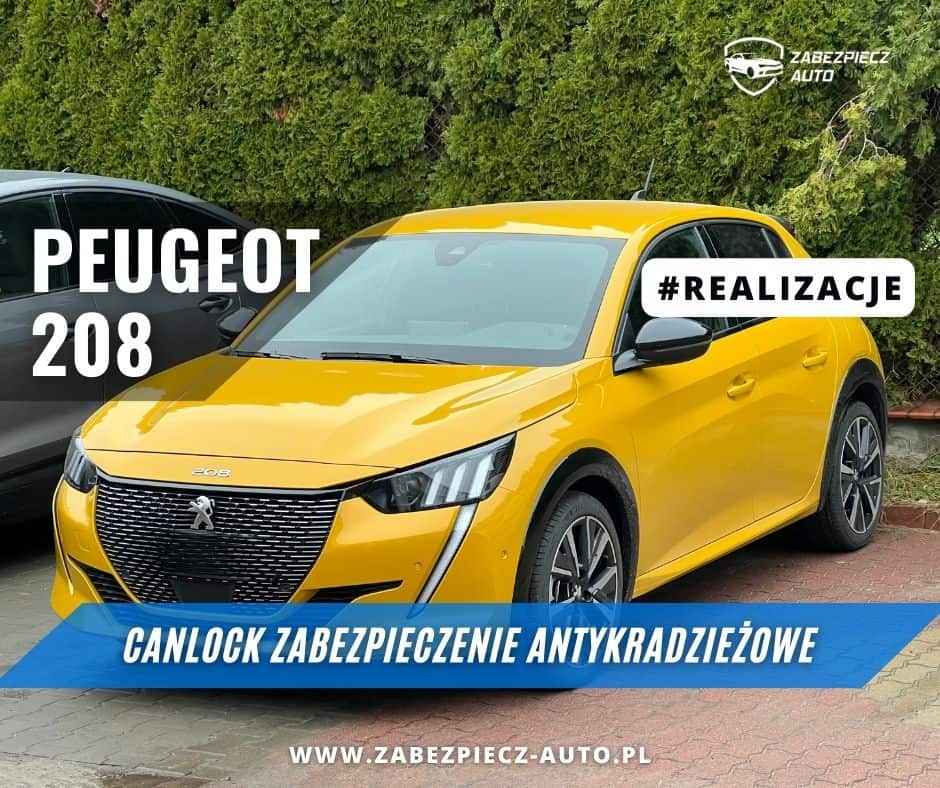 Jak zabezpieczyć Peugeot 208 przed kradzieżą?