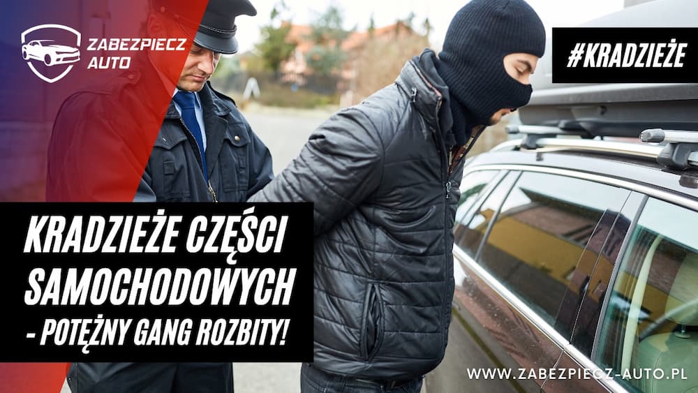 Kradzieże części samochodowych